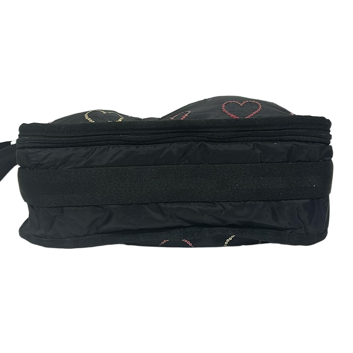 レスポートサック　スパンコール黒ショルダーバッグ LESPORTSAC(レスポートサック) ショルダーバッグ美品 - 黒