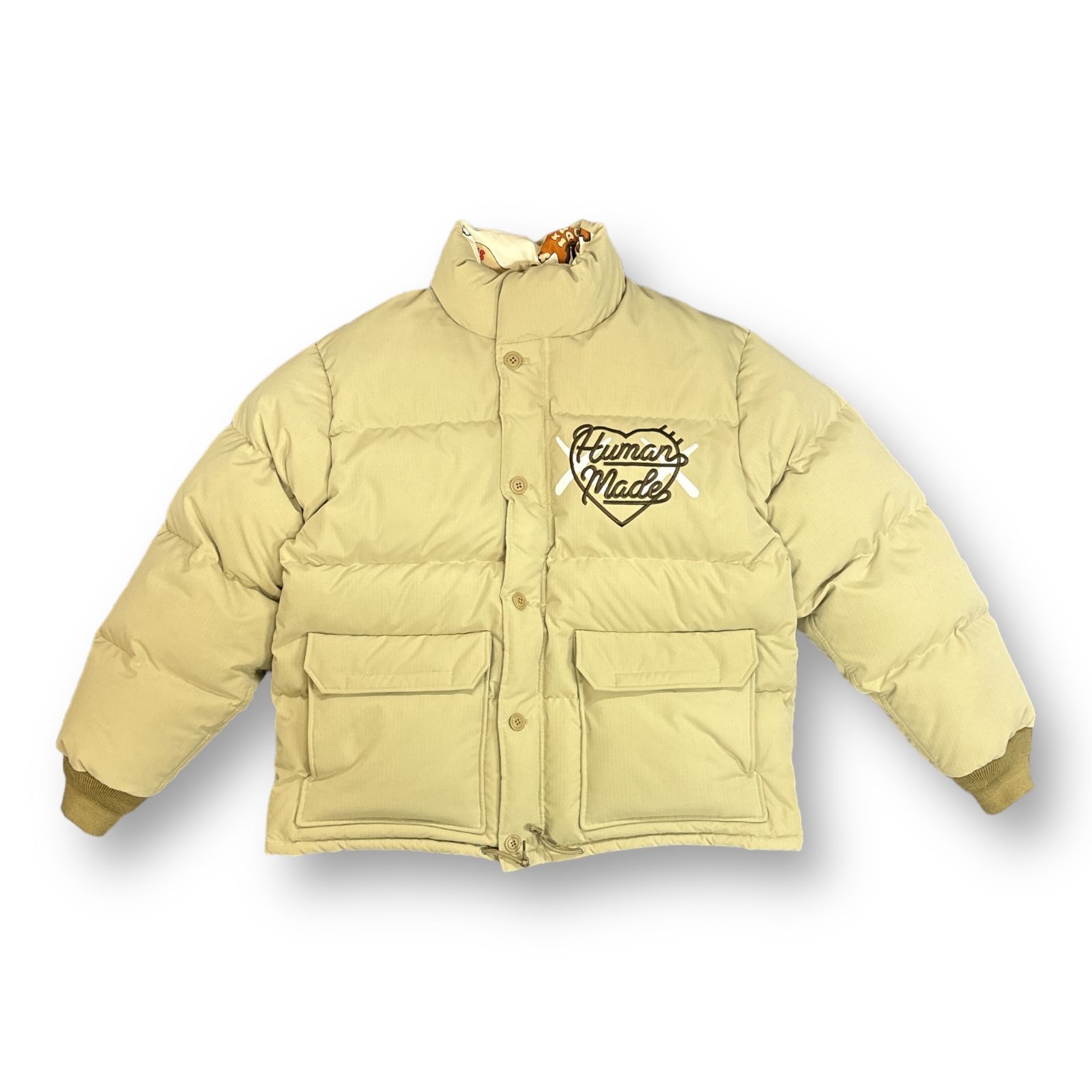 HUMAN MADE KAWS 23AW DOWN JACKET XX26JK004 リバーシブル ダウン ...