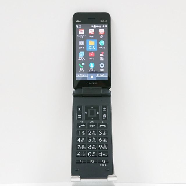 GRATINA KYF42 au ブラック 送料無料 本体 c05989