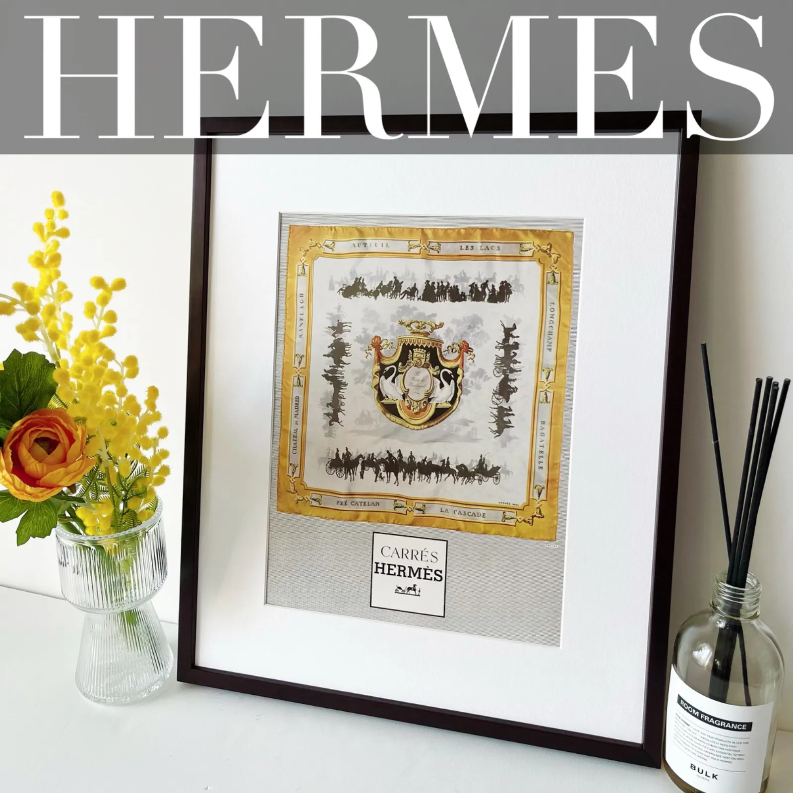 【原画1点物】　エルメス×現代アート　大サイズ　油絵　絵画　HERMES 原画1点物】 エルメス×現代アート 大サイズ 油絵 絵画 HERMES