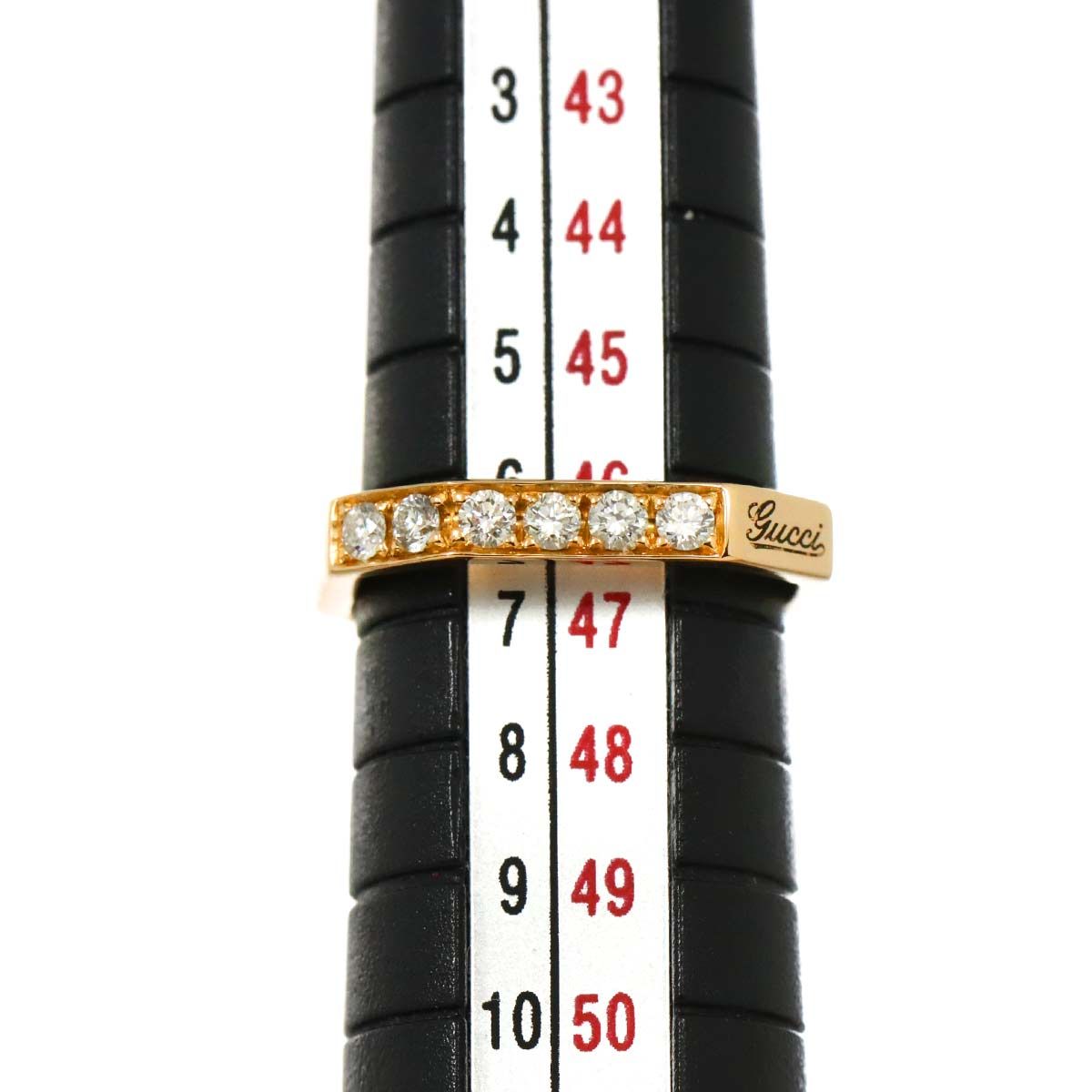 【美品】GUCCI オクタゴナルリング 17号 名作 美品】GUCCI オクタゴナルリング 17号 名作