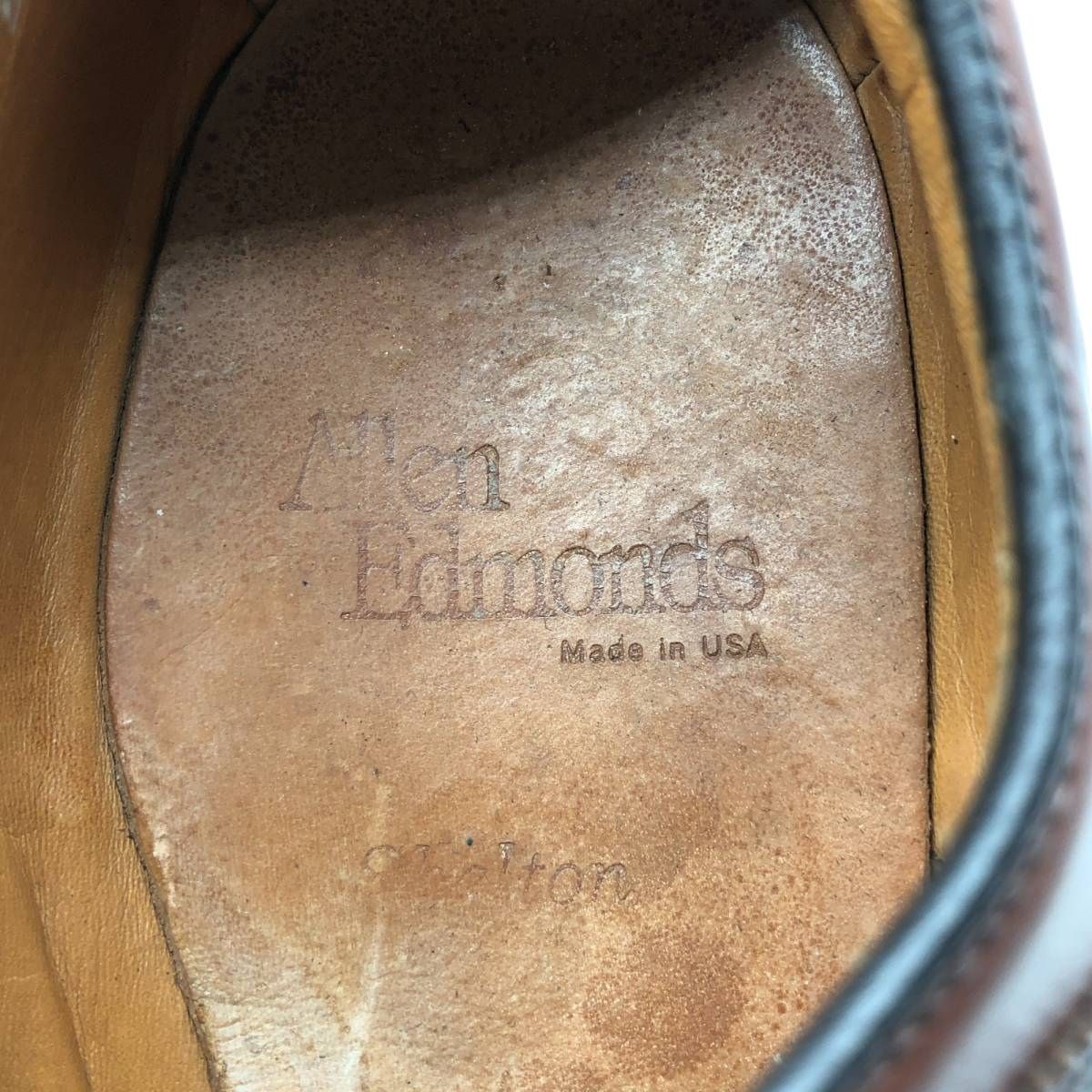 タイムセールも有。 古着 アレンエドモンズ ALLEN EDMONDS サドルシューズ 8 1|2D メンズ26.5cm相当|saa013840 品質100％保証!