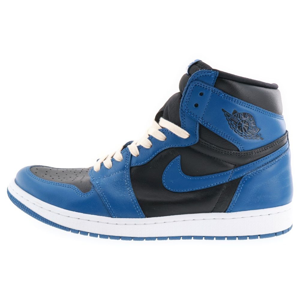 NIKE (ナイキ) AIR JORDAN1 RETRO OG Dark Marina Blue エアジョーダン1 ダークマリーナブルー  ハイカットスニーカー ブルー/ブラック US12/30cm 555088-404 - メルカリ