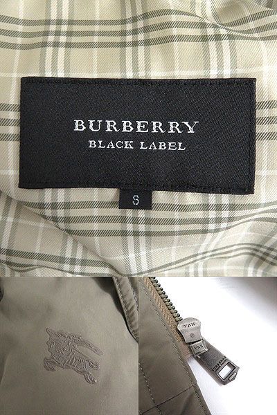 良品□BURBERRY BLACK LABEL/バーバリーブラックレーベル 2WAY ファー