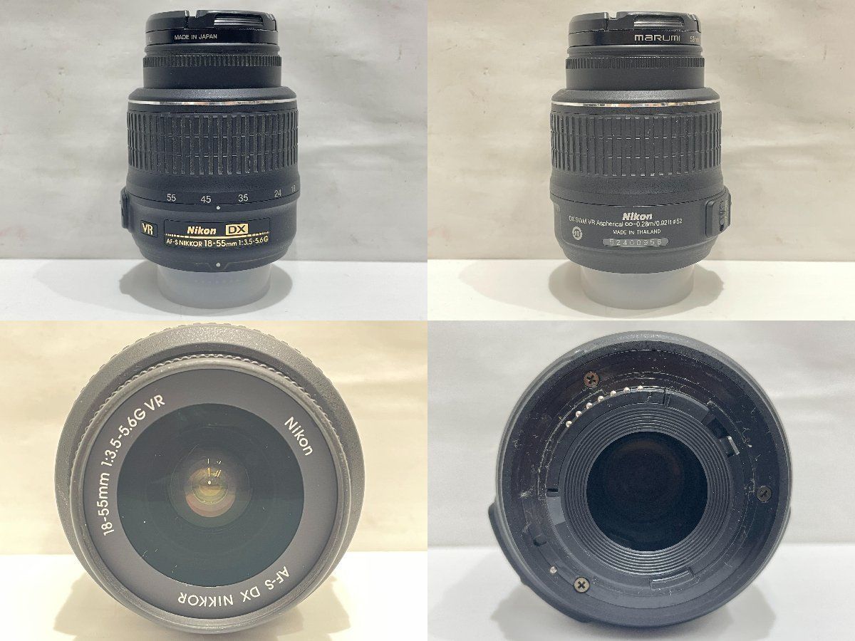 Nikon ニコン デジタル一眼レフカメラ D5100 レンズ 18-55mm 動作確認 