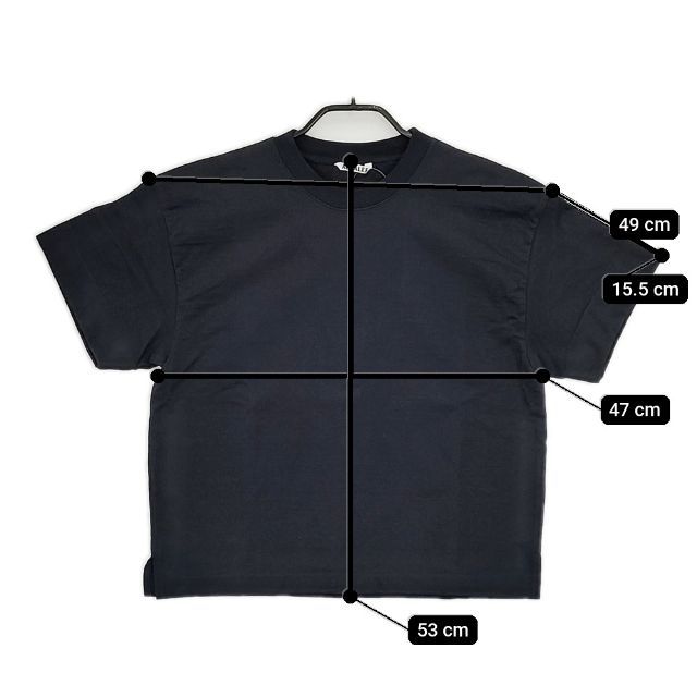 AURALEE / オーラリー | STAND-UP TEE (メンズ) - Black | 通販