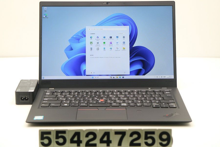 Lenovo ThinkPad X1 Carbon 6th Gen Core i5 8250U 1.6GHz/8GB/256GB(SSD)/14W/FHD(1920x1080)/Win11 【554247259】