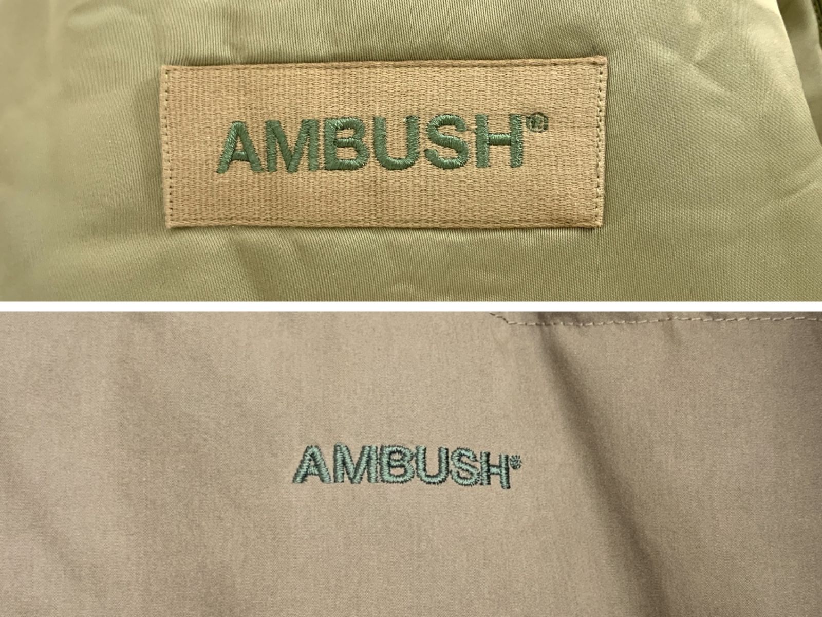 AMBUSH (アンブッシュ) PADDED REVERSIBLE JACKET MA-1 中綿デザイン 