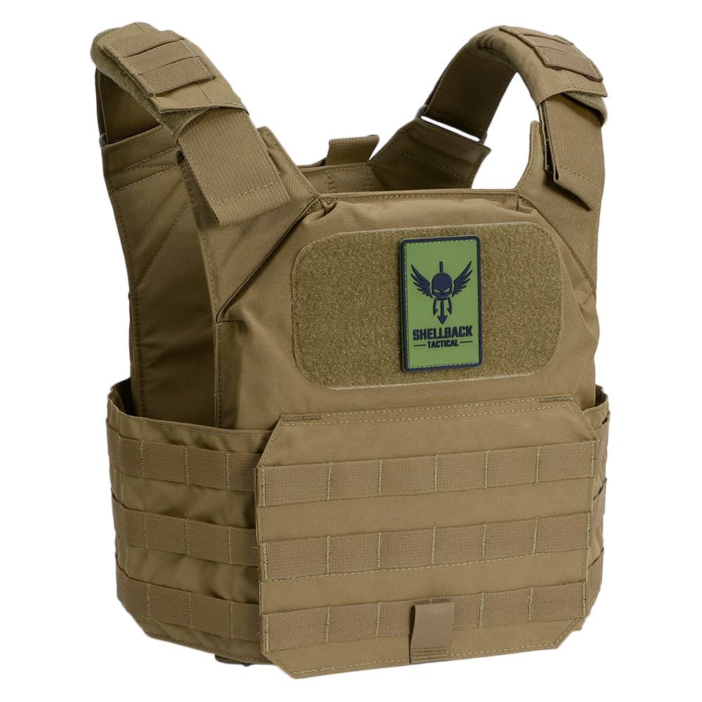 SHELLBACK TACTICAL プレートキャリア コヨーテ SHELLBACK TACTICAL パトリオット プレートキャリア 薄型・軽量