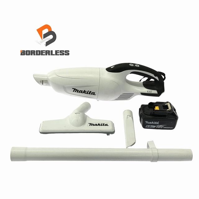 比較的 makita マキタ 18V 充電式クリーナー CL181FD バッテリー1個 18V 6.0Ah 付き 108310