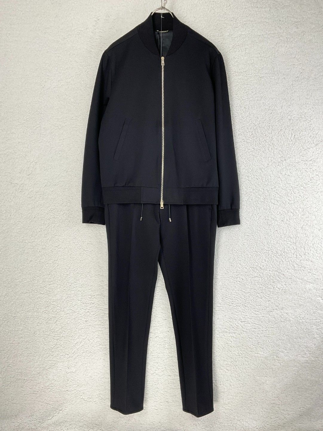 【未使用品】giab's ARCHIVIO 70周年記念　セットアップ 48 未使用 giab's ARCHIVIO ジャブスアルキビオ 48 ブラック 70周年