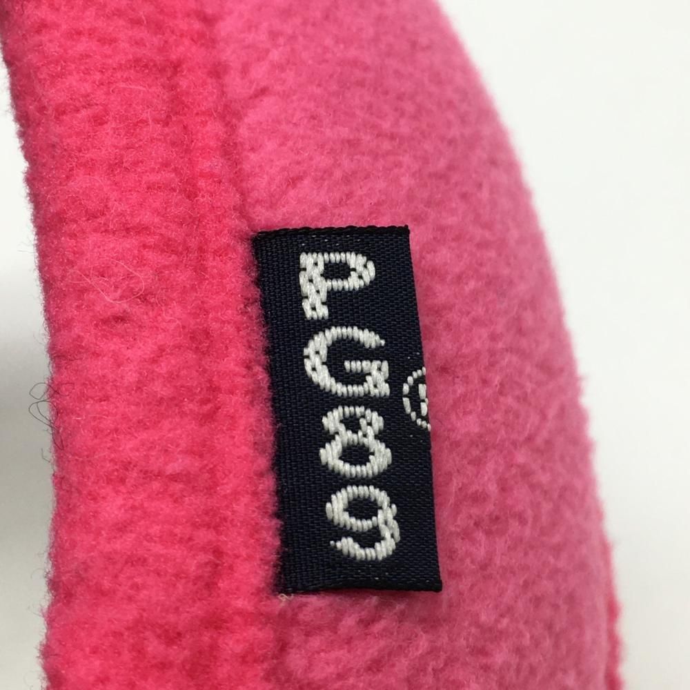 美品】パーリーゲイツ イヤーマフ ピンク フェイクファー 耳当て