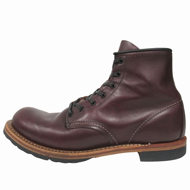 美品　廃盤　ベックマン　9011 ブラックチェリー　フェザーストーンレザー RED WING ベックマン 9011 ブラックチェリー フェザーストーン 廃盤
