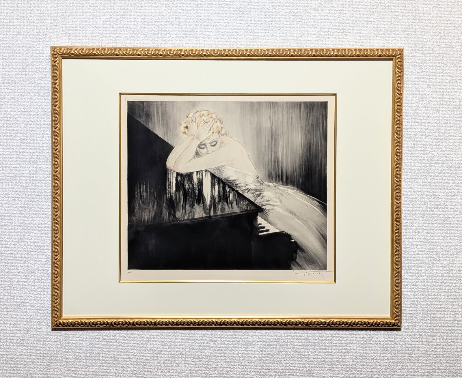 真作 ルイ イカール ワルツの夢 直筆サイン