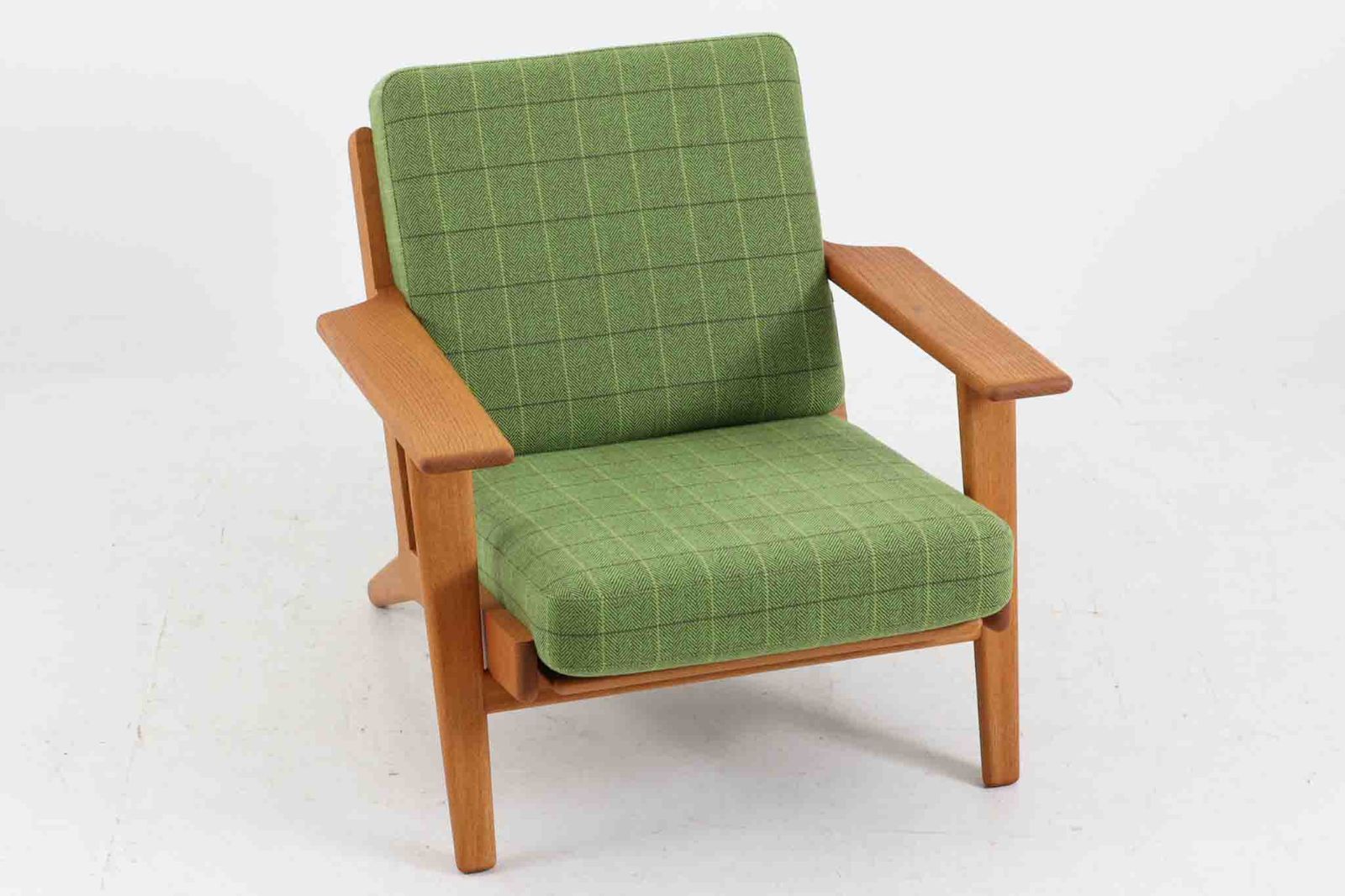 北欧家具ビンテージ GE290 シングルソファ オーク材 Hans J.Wegner