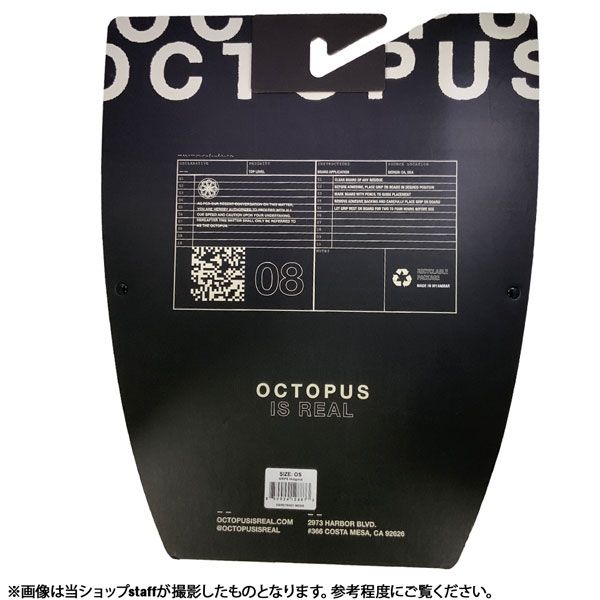 ＜新品・送料込み＞オクトパス HOBGOOD デッキパッド 2ピース（黒） OCTOPUS オクトパス デッキパッド 2ピース サーフボード
