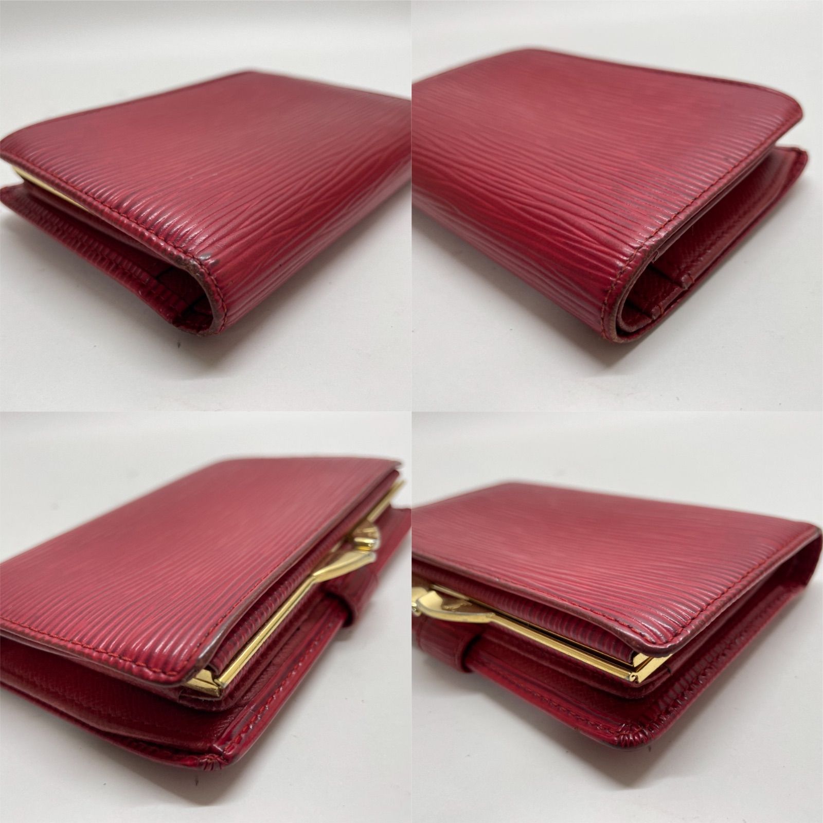 2284 LOUIS VUITTON ルイヴィトン エピ レッド ヴィエノワ