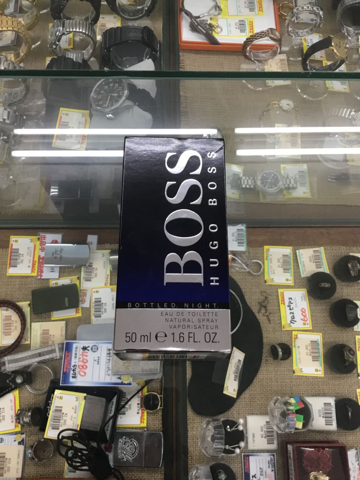 【新品未使用品】ヒューゴボス ボス ボトルド ナイト オードトワレ 50ml 香水 メンズ HUGO BOSS BOSS BOTTLED NIGHT EDT　エキスパート藤沢辻堂店