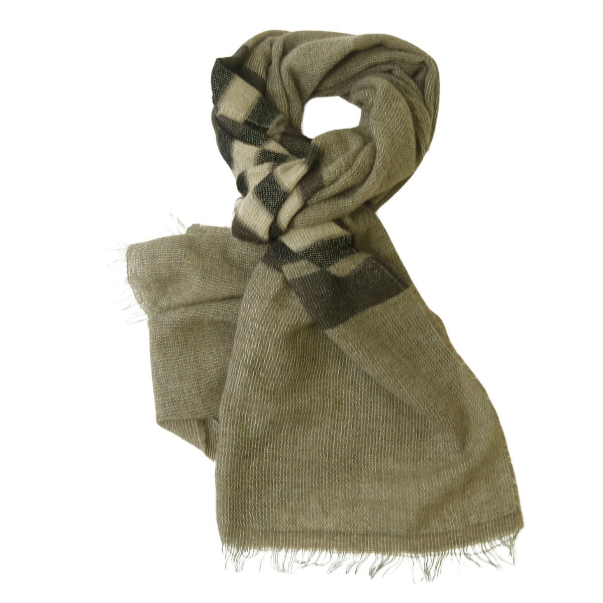 マフラー 新品 ビームスで購入 アルテア Altea チェックマフラー 新品