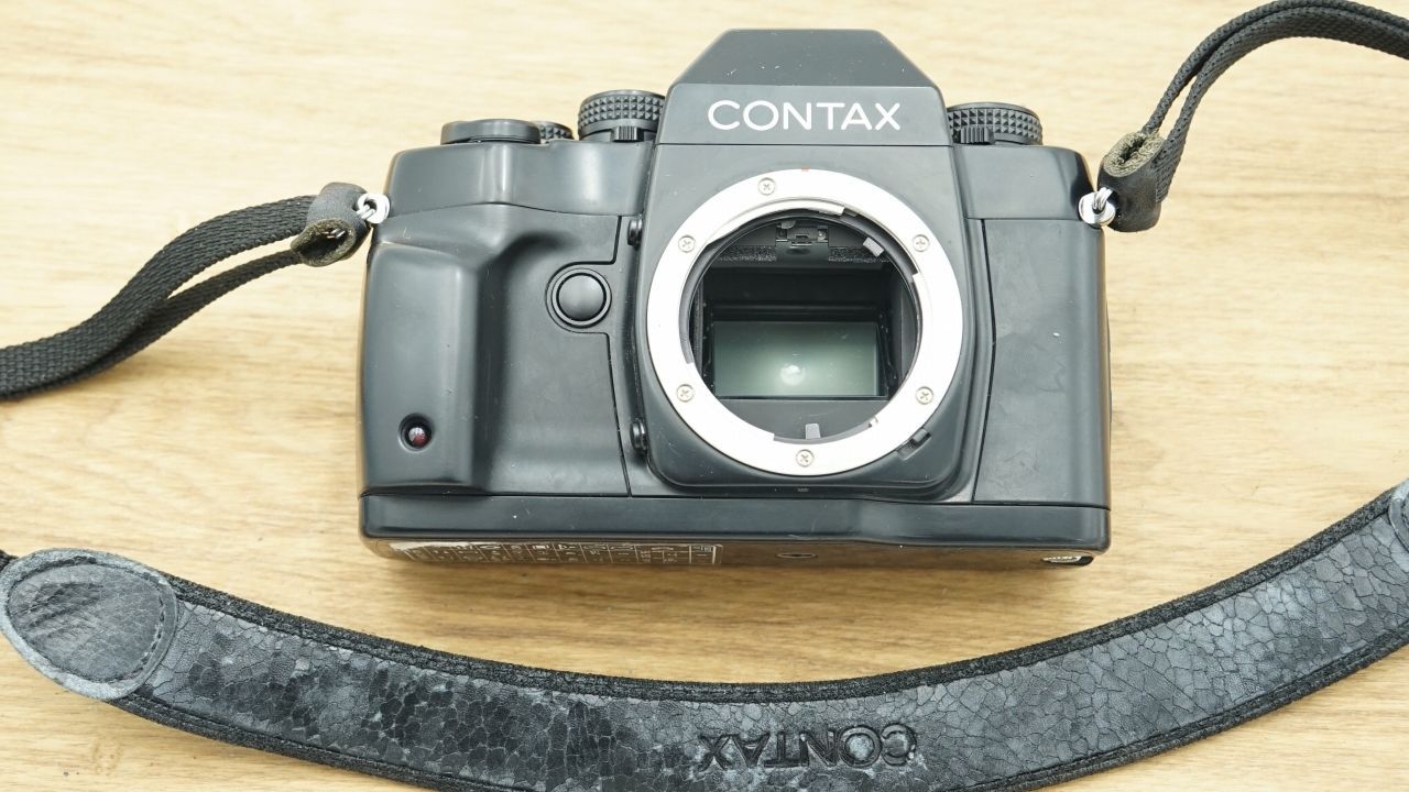 待望☆】 8299 良品 RX CONTAX コンタックス フィルムカメラ ...