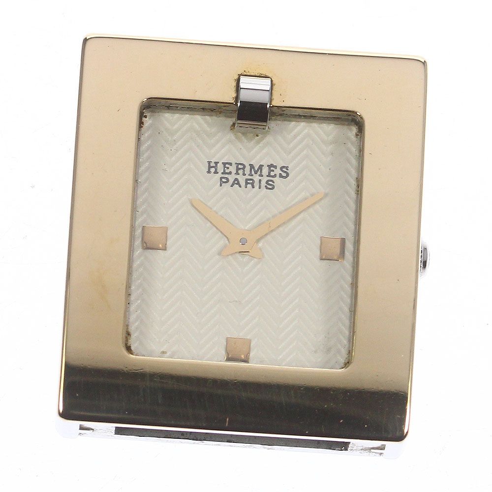 格安即決 エルメス HERMES BE1.220 ベルトウォッチ ヘッド クォーツ Hウォッチ