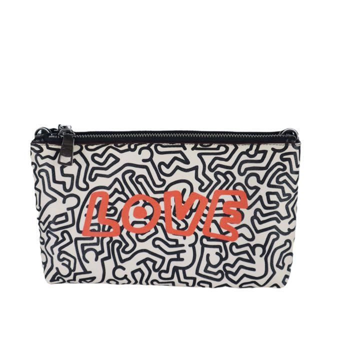 COACH × Keith Haring クラッチバッグ