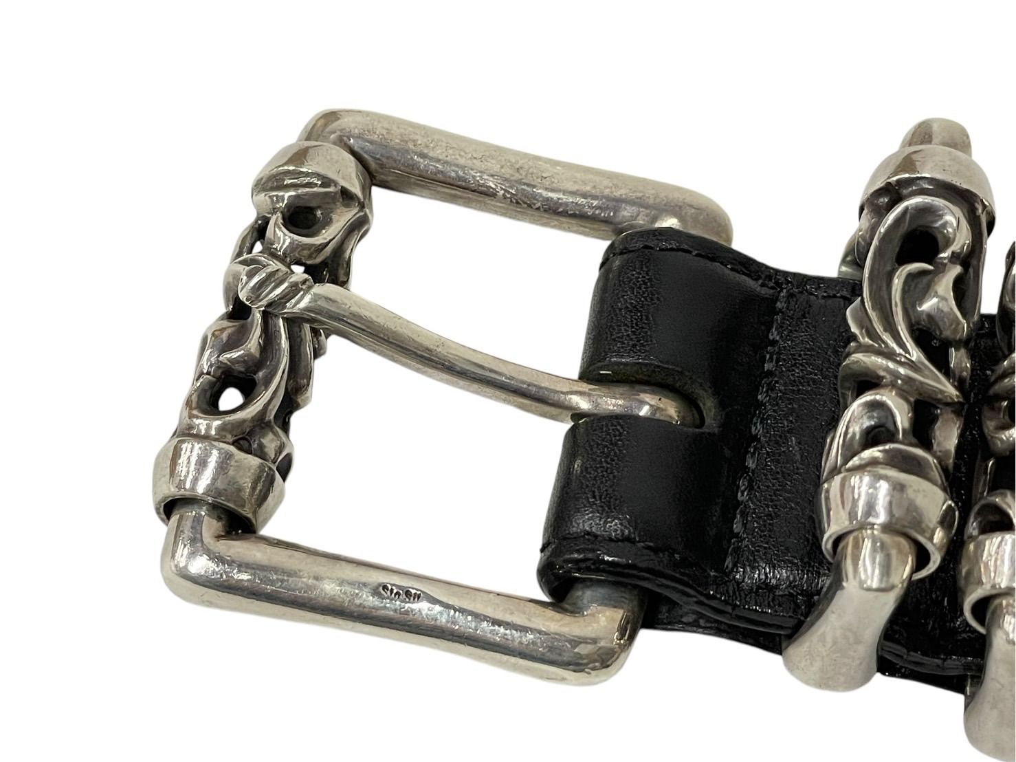 CHROME HEARTS クロムハーツ ローラーリンクベルト サイズ34  