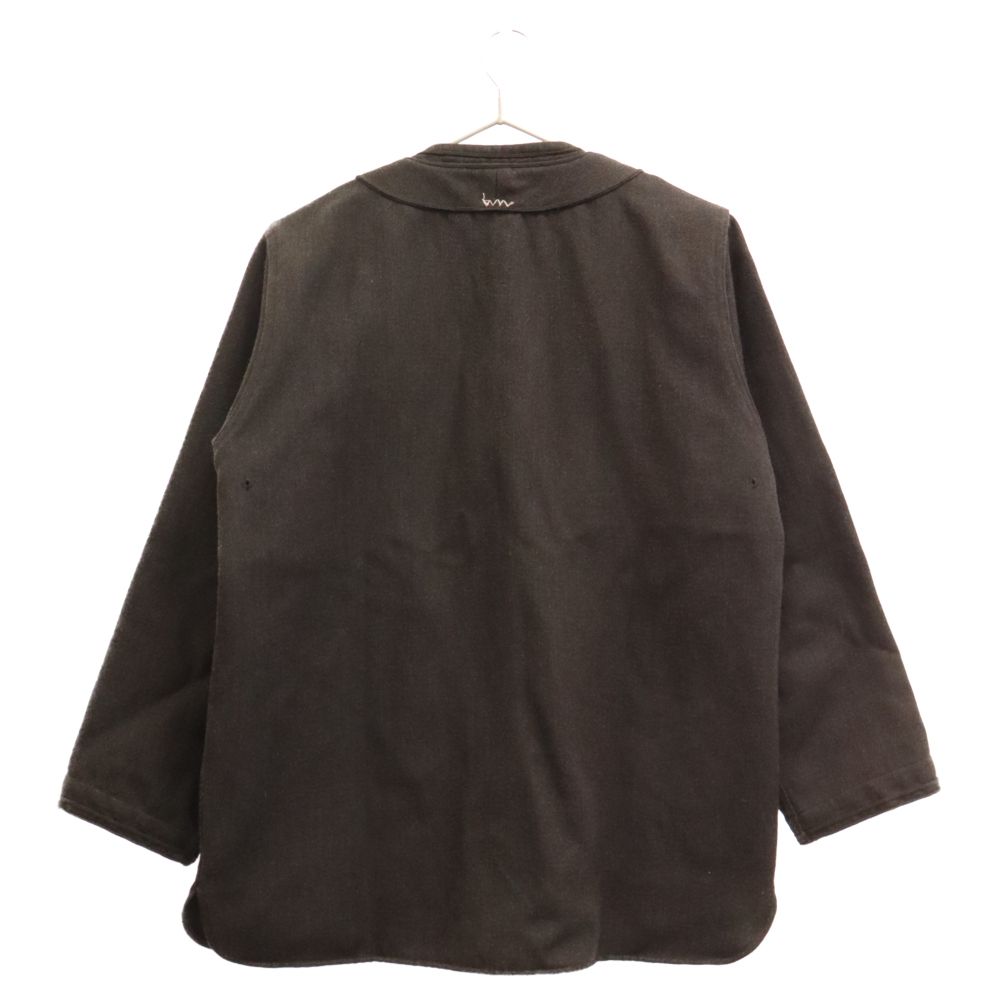 VISVIM (ヴィスヴィム) 18AW DUGOUT SHIRT PARK RANGER L/S 0118205011025 ダグアウトラグラン長袖シャツ  チャコール - メルカリ