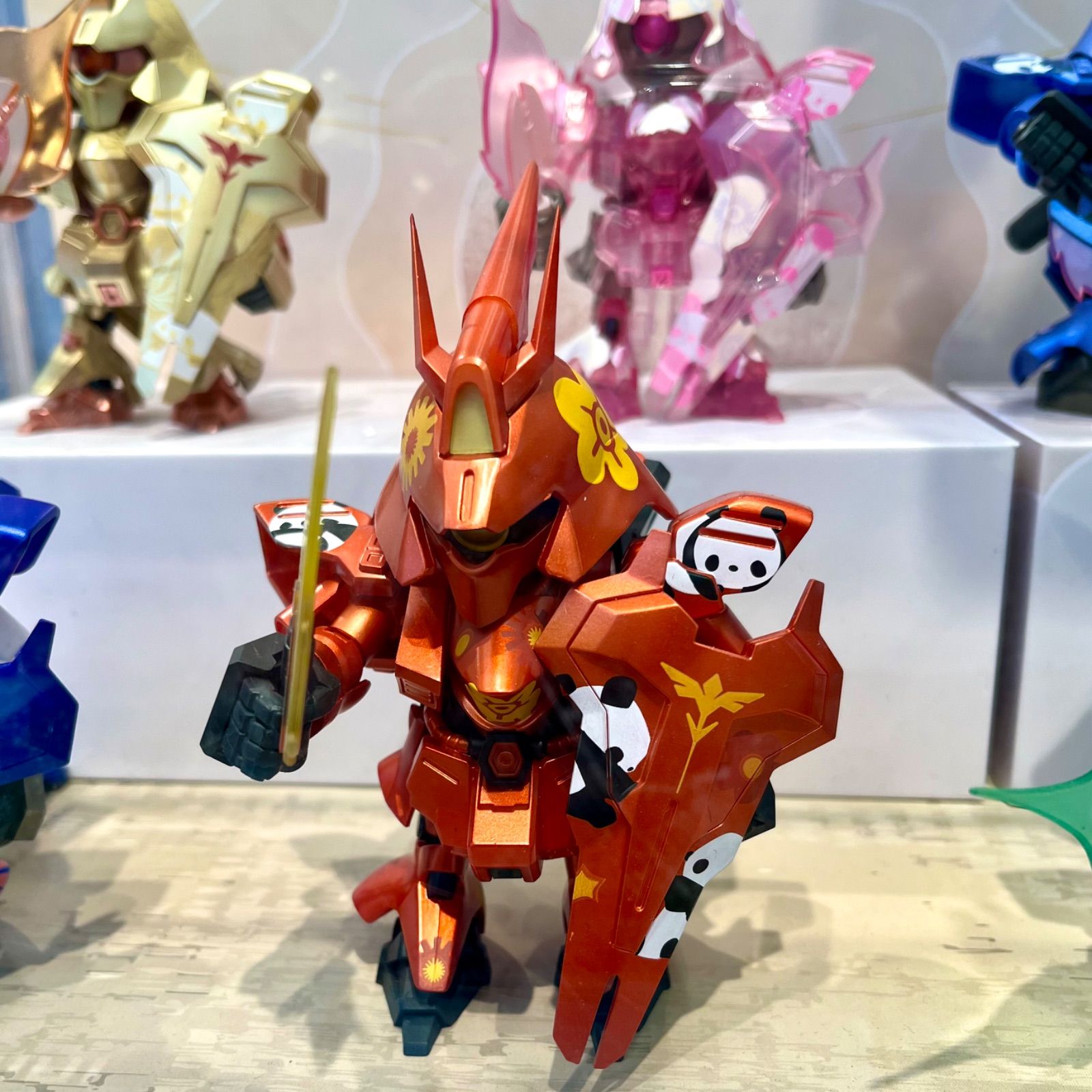 単品ページ」「中国限定」日本未発売 QMSV MINI サザビー 韩美林熊猫