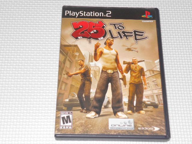 PlayStation2 - PS2★25 TO LIFE 海外版 北米版★箱付・説明書付・ソフト付 PS2☆25 TO LIFE 海外版 北米版☆箱付・説明書付・ソフト付