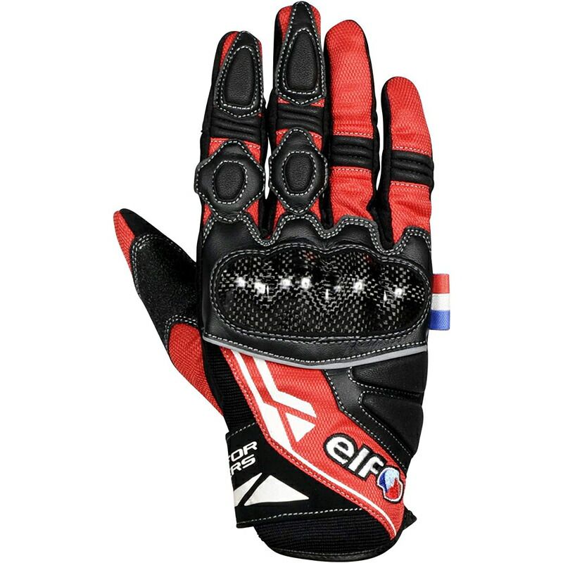 メーカー正規品 新品 エルフ Elf ストラーダメッシュグローブ レッド EG-S501-R-WL レディース バイク用 WL