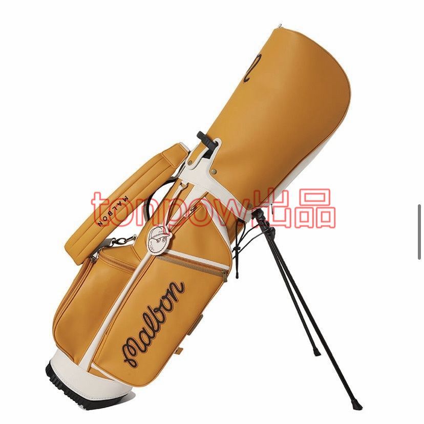 【新品未使用】Newbalance ゴルフ　サブバッグ　蛍光オレンジ 新品未使用】Newbalance ゴルフ サブバッグ 蛍光オレンジ バッグの