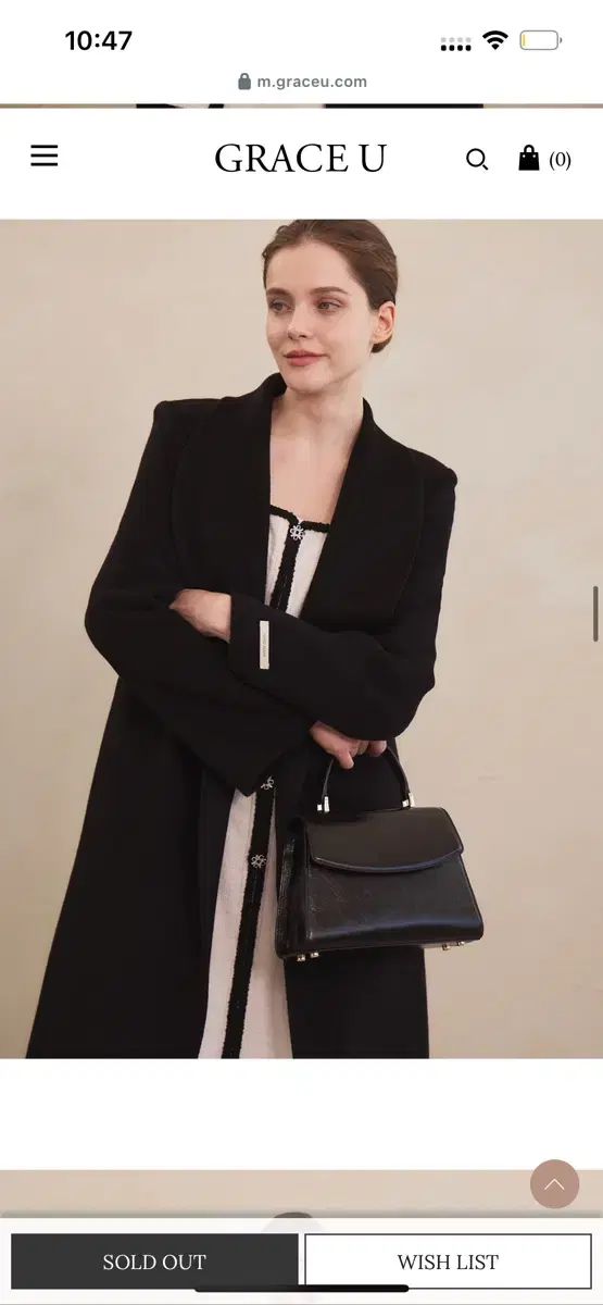 GRACE U グレースユー キャロル ショール コート 黒 S 樹脂コート WWW_SIROKUMA-CORPORATION_COM