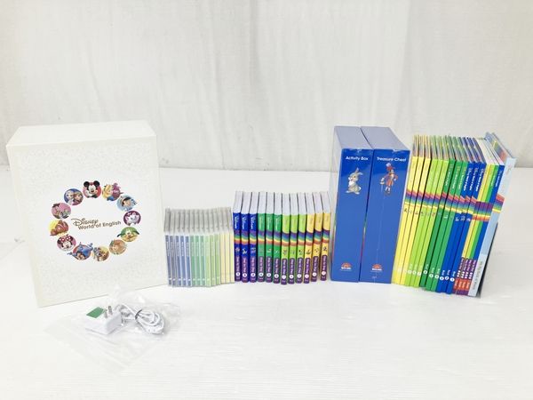 ワールドファミリー DWE 未開封含 2020年頃 Blu-ray ブルーレイ ライトライトペン メインプログラム セット ディズニー 英語 中古 良好 O8665654