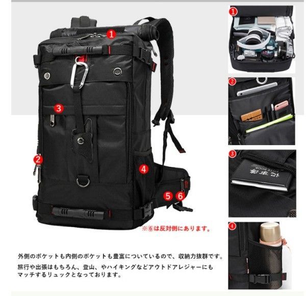 リュックサック メンズ バックパック オールシーズン 32L 大容量 大型 通勤 通学 メンズリュック 大きめリュック リュックサック かばん修学旅行 林間学校 旅行 海外旅行用 技ありラインで疲れを軽減 WWW_KARIMZIABAT_FR