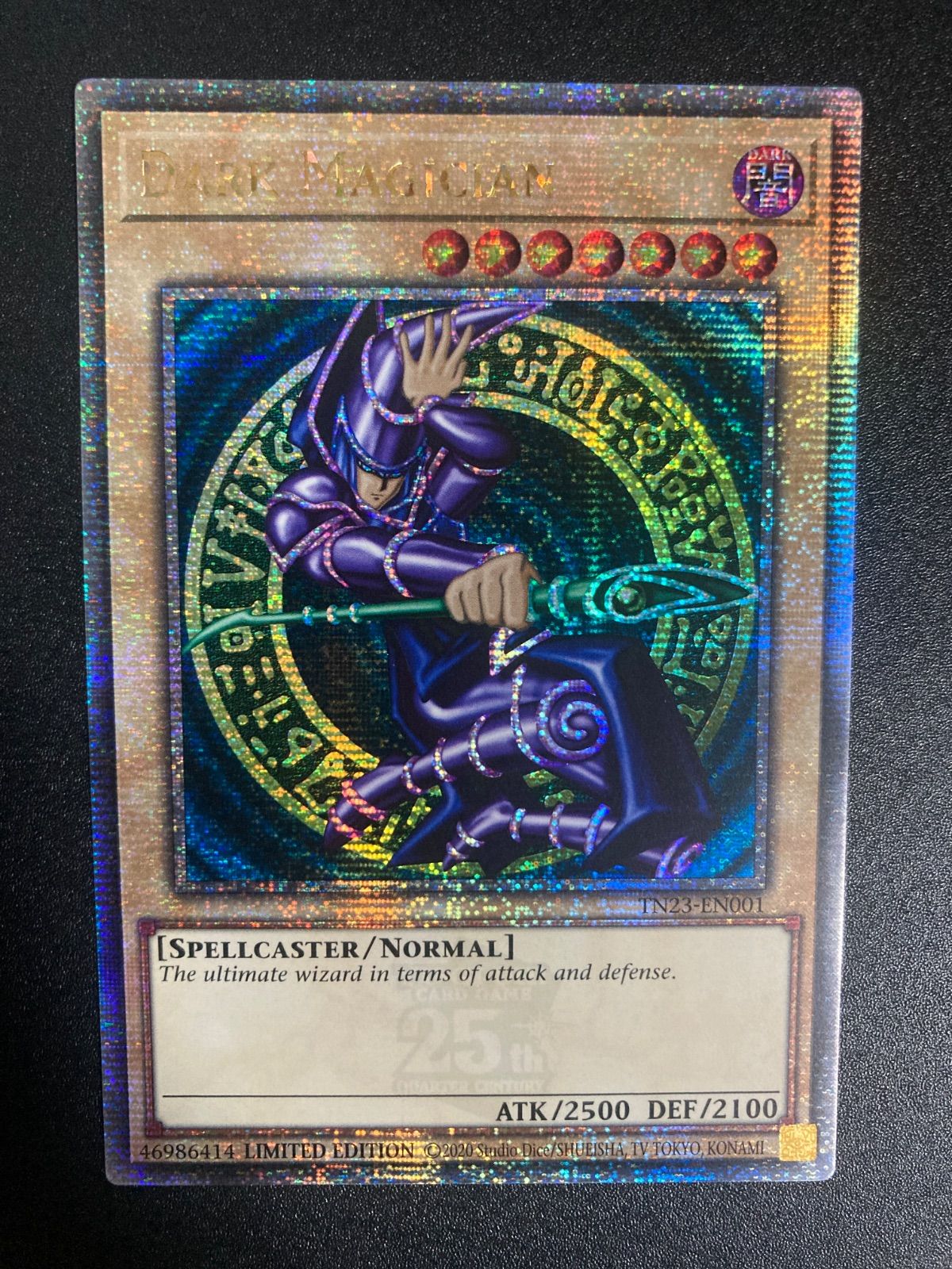 ブラックマジシャン 英語版 英語 25th シークレット 遊戯王