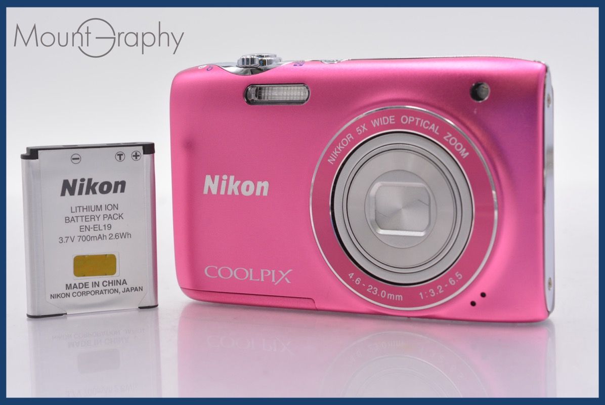 ニコン Nikon COOLPIX S3100 5x バッテリー付属 同梱可 am664