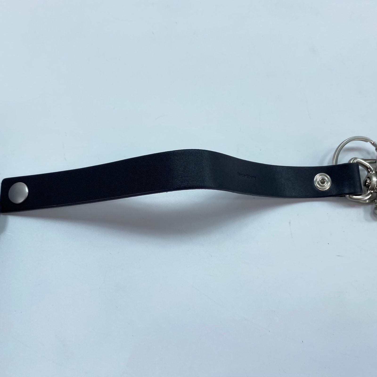 hender scheme ブラックレザー キーフロック キーホルダー key flock