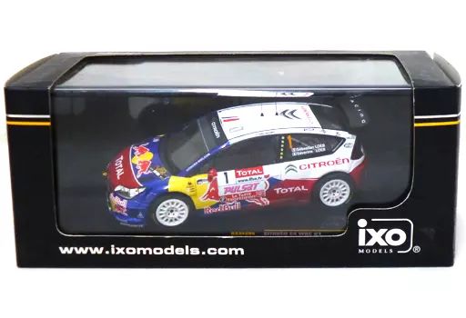 【中古】ミニカー 1/43 CITROEN C4 WRC Winner Rally du Var 2009 RedBull #1(ブルー&times;ホワイト&times;レッド) [RAM405]