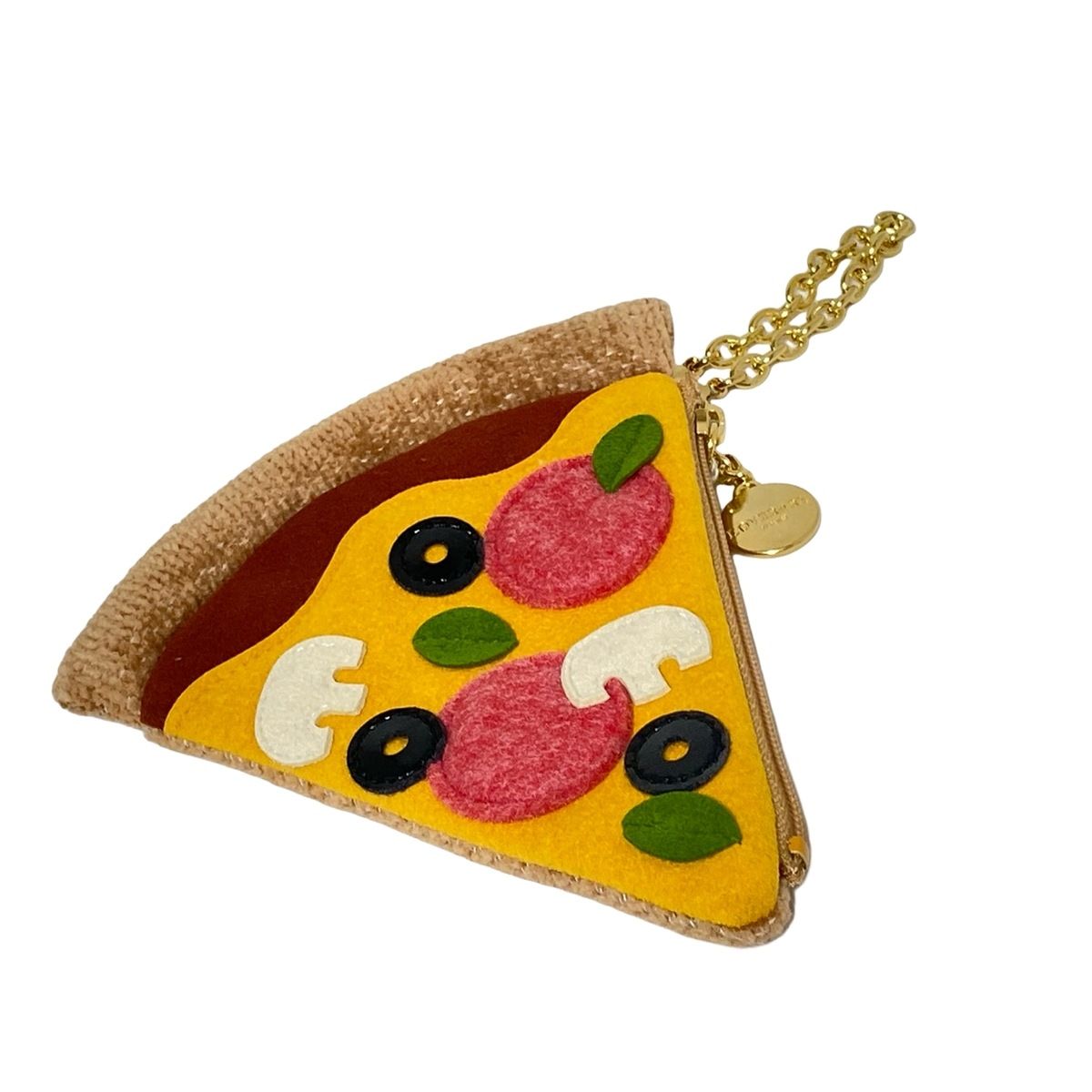 FEILER ピザ ポーチチャーム キーホルダー フェイラー ピザチャーム 新品 FEILER ピザ ポーチチャーム