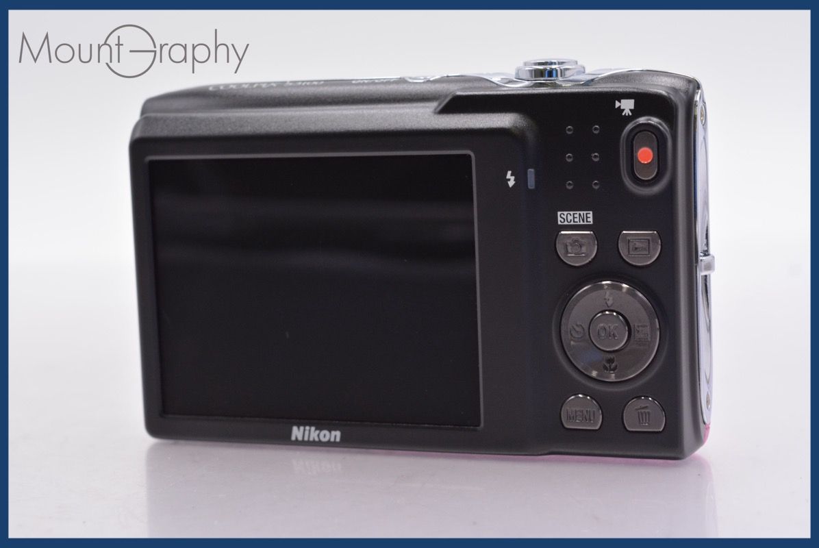  ニコン Nikon COOLPIX S 3100 5 x バッテリー付属 同梱可 am 664 コンパクトデジタルカメラ デジタルカメラ