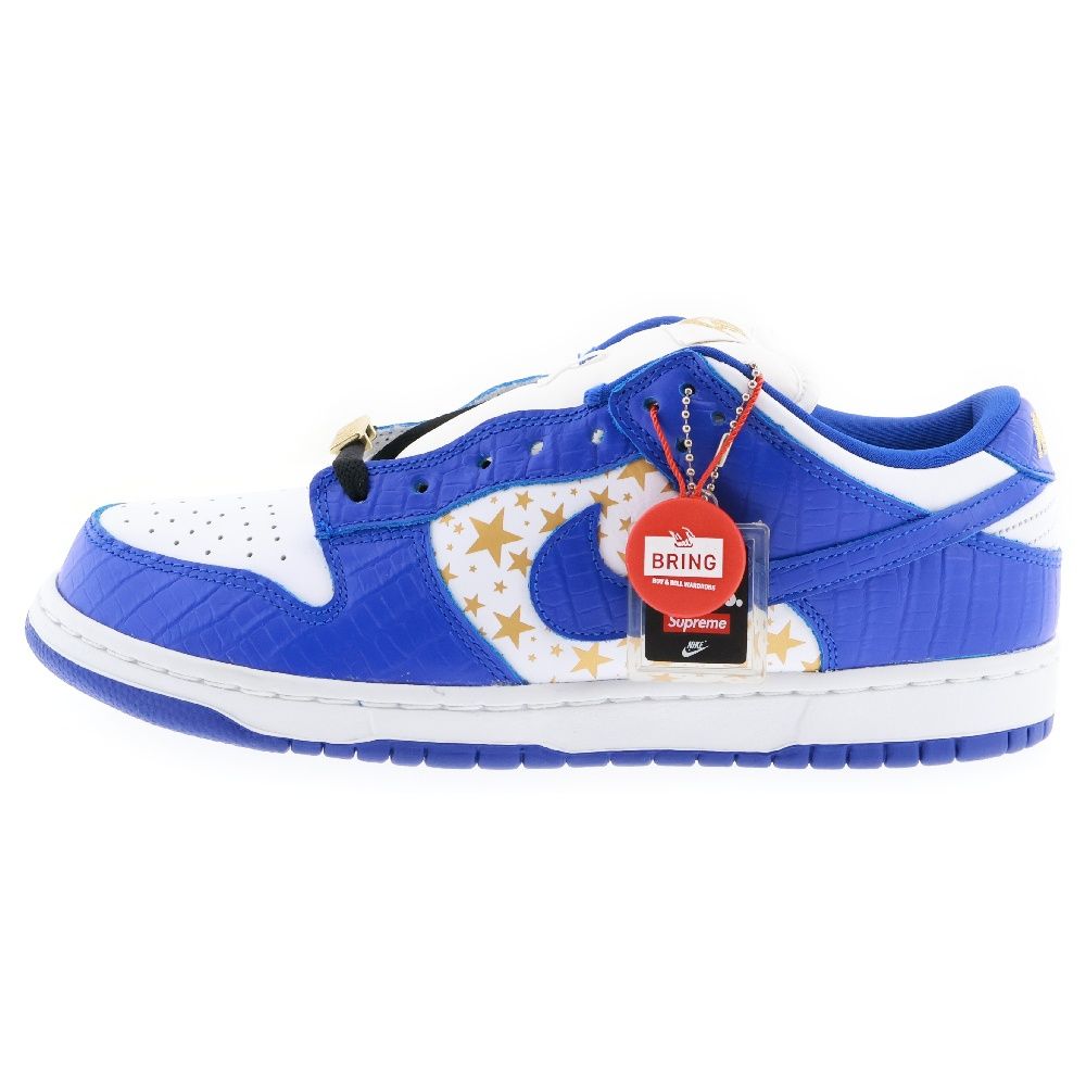 NIKE SB (ナイキエスビー) ×SUPREME SB DUNK LOW OG DH3228-100 シュプリーム ダンク ローカットスニーカー ブルー US9/27cm