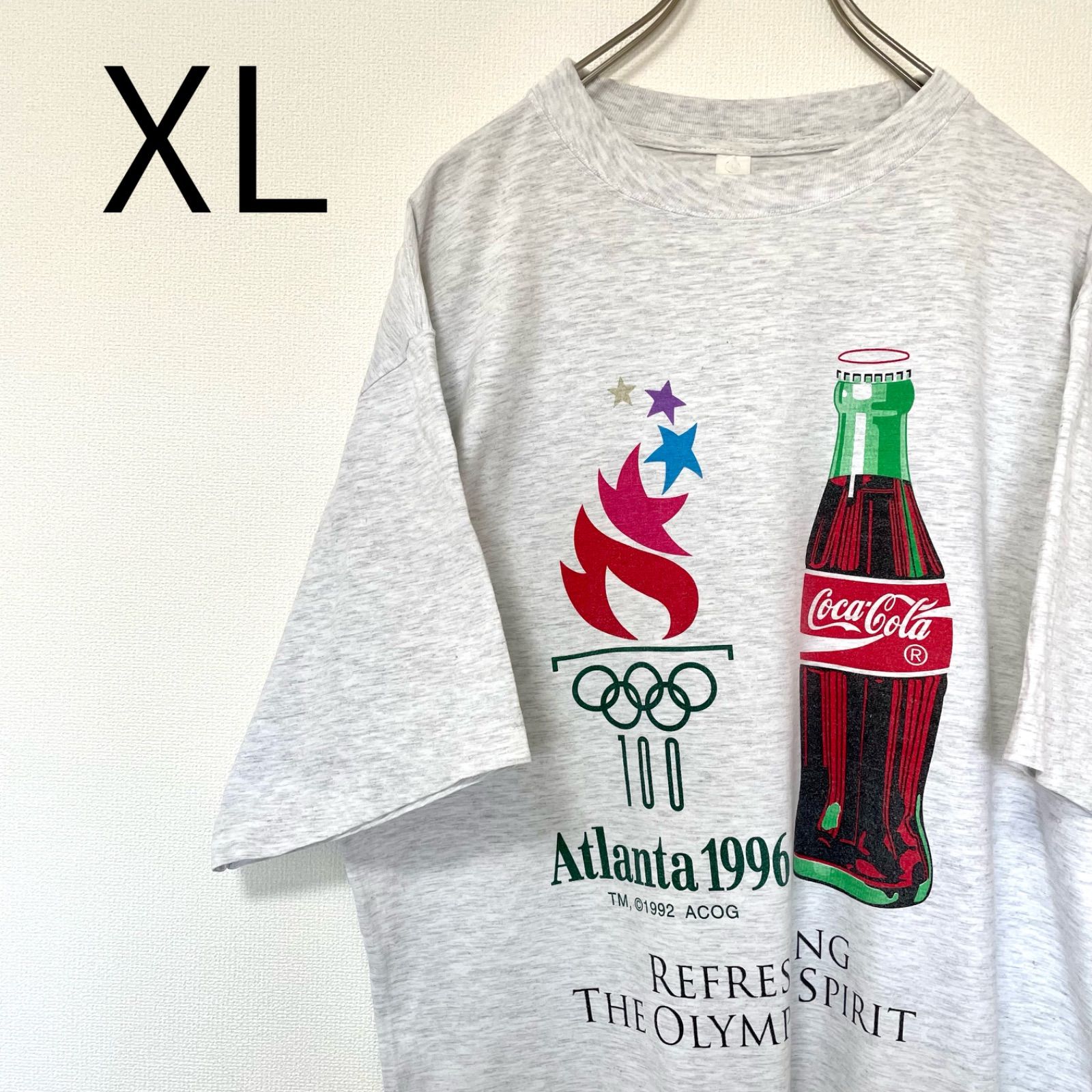 超ビンテージ！アトランタオリンピック記念コカコーラTシャツゆるダボ 
