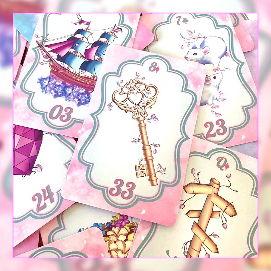 ルノルマンカード】日本未発売！ ❤︎ 希少 ❤︎ 絵本のような