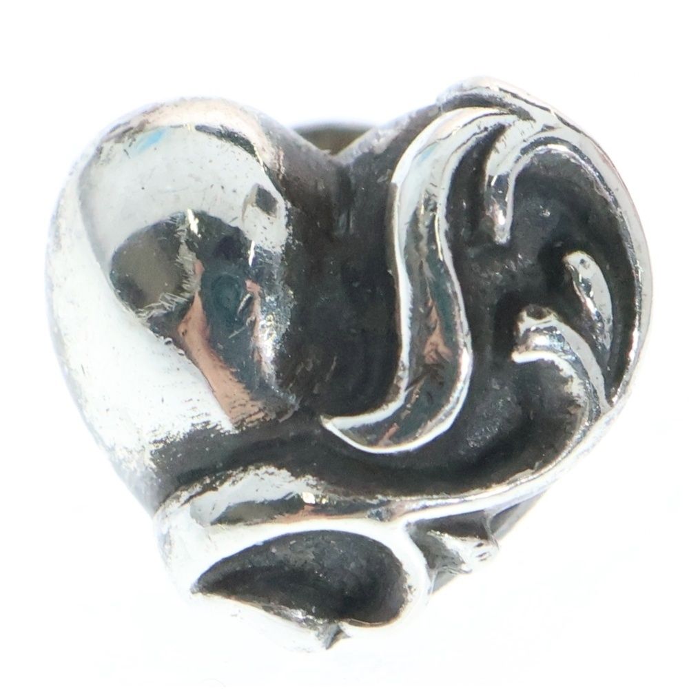 CHROME HEARTS クロムハーツ STUD HEART ハート スタッドピアス シルバー BCA112