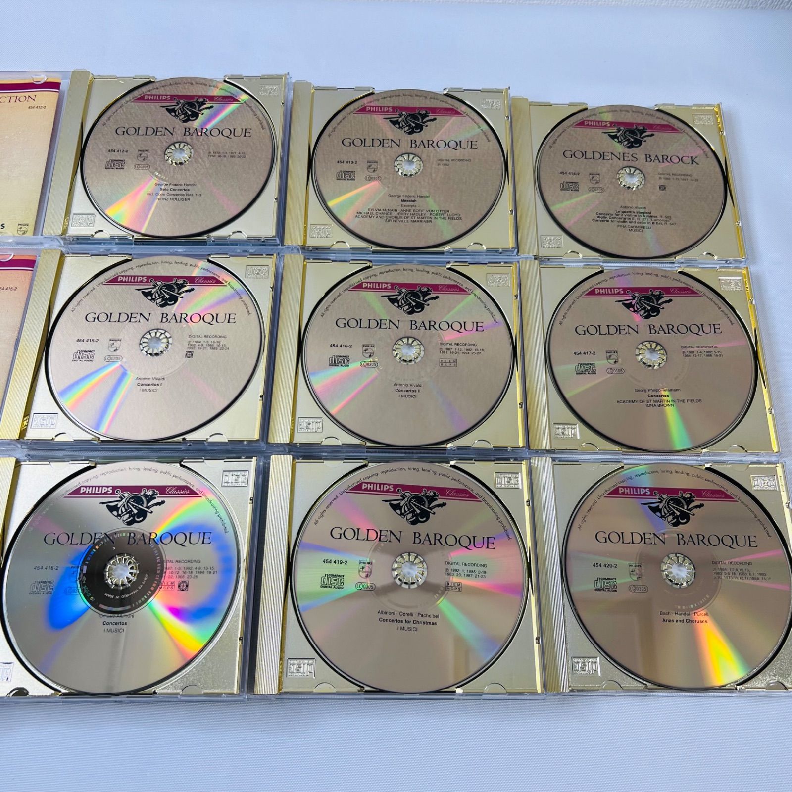 フィリップス ゴールデンバロック CD 25枚組 BOX】PHILIPS GOLDEN