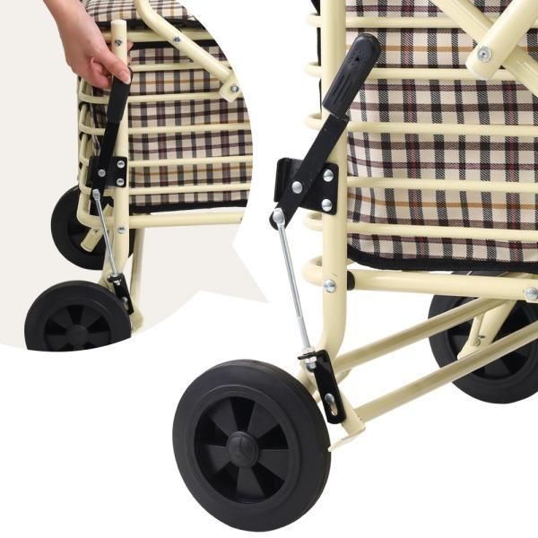 手押し車 シルバーカー 折りたたみ 手押し車 歩行補助 補助具 ブレーキ