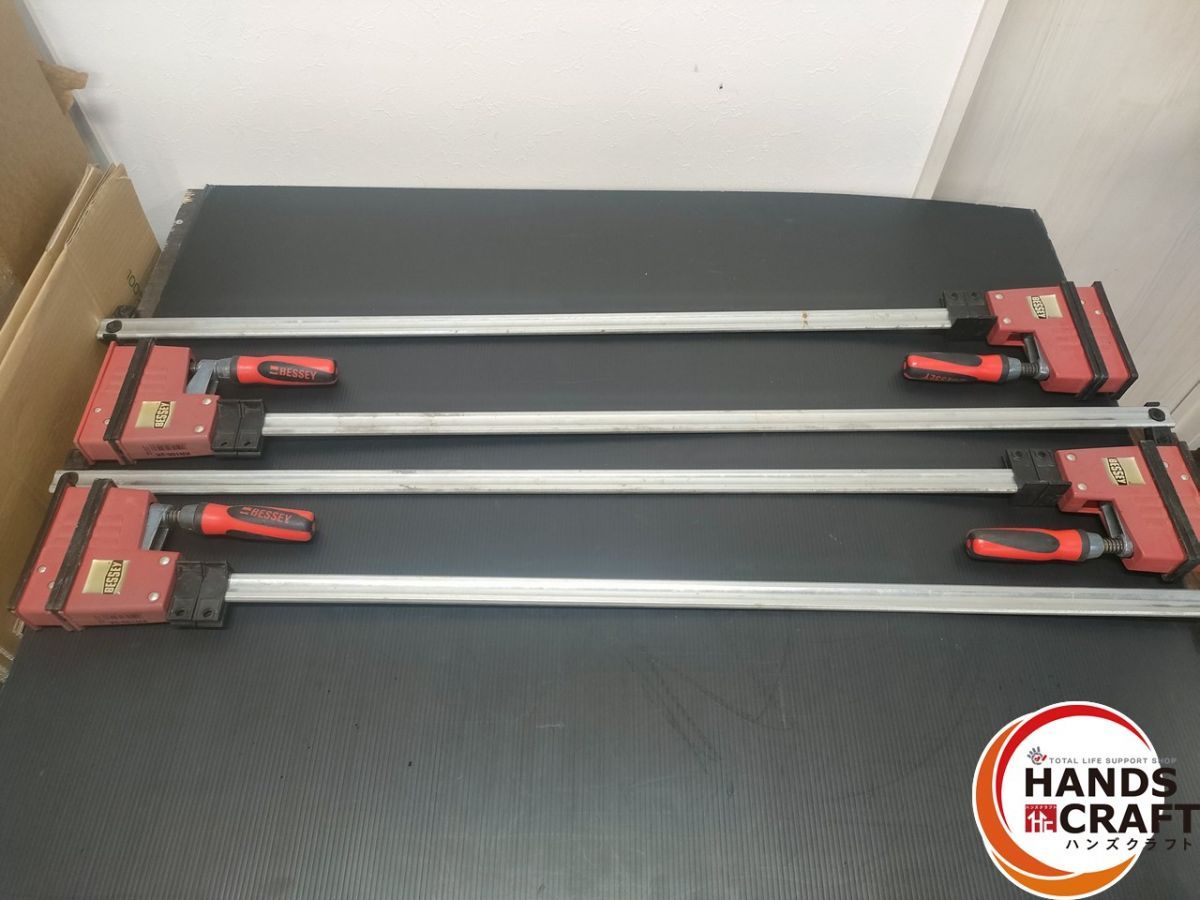 ○【中古】BESSEY クランプ KR100-2K 4本セット BESSEY（ベッセイ