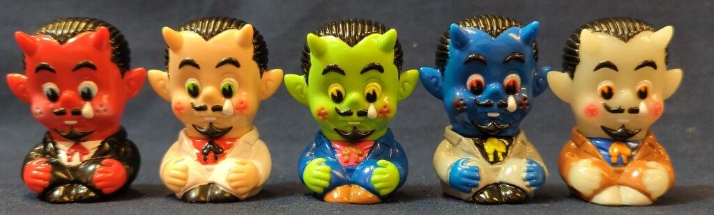 VAG Sad Lil' Diablo ヘッドロックスタジオ　セミコンプ MEDICOM TOY - VAG(VINYL ARTIST GACHA) SERIES 31 Sad Lil' Diablo