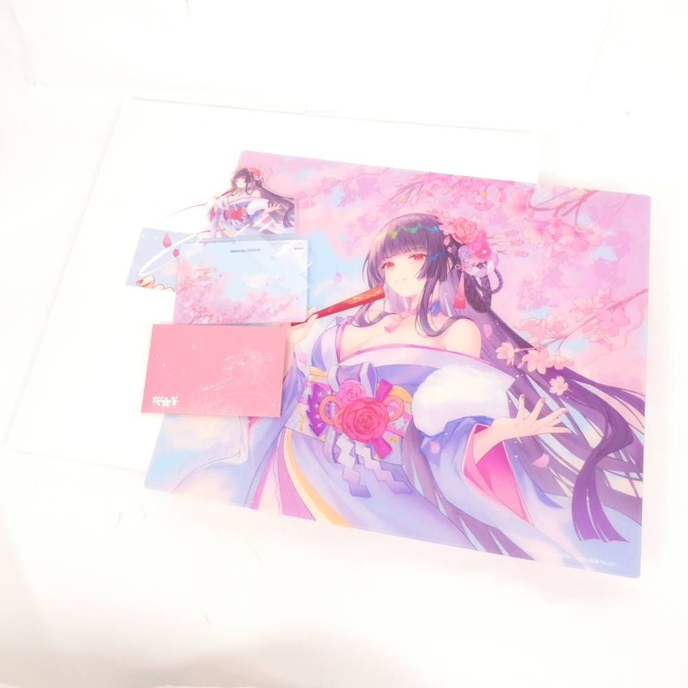 KIBU キブ 桜華 Japan Limited Edition ガラスマウスパッド 490×430×3mm 500枚 ゲーム eスポーツ HO633